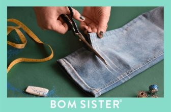 cắt quần jean dài thành quần short