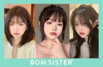 trán ngắn mặt to để mái gì