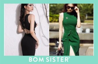 các mẫu váy xẻ tà đẹp